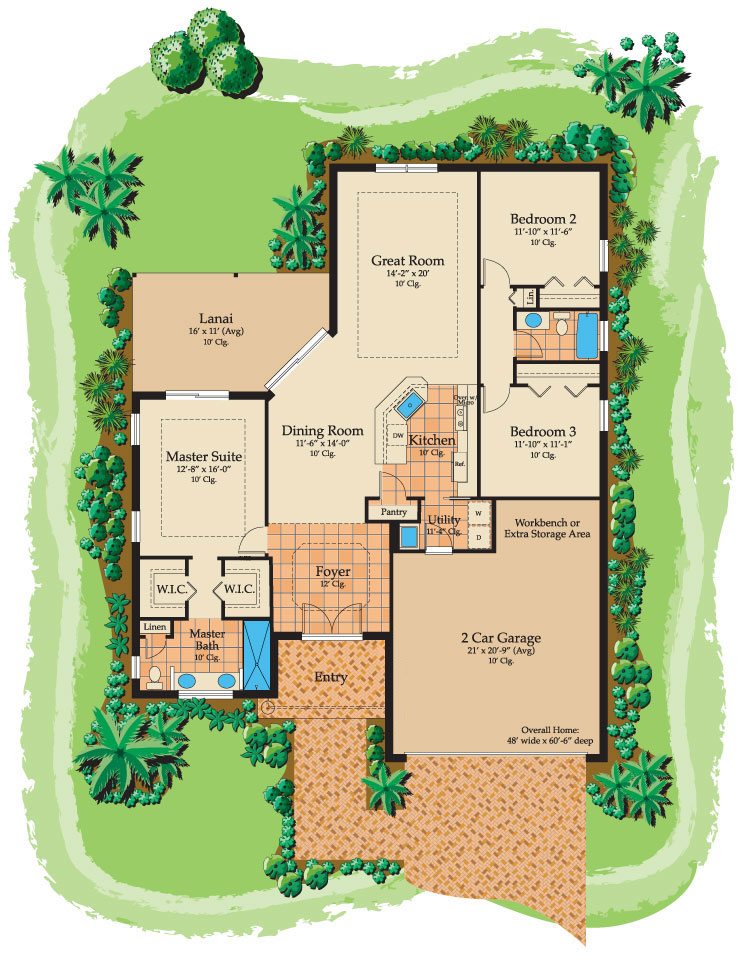 Floorplan for St. John II